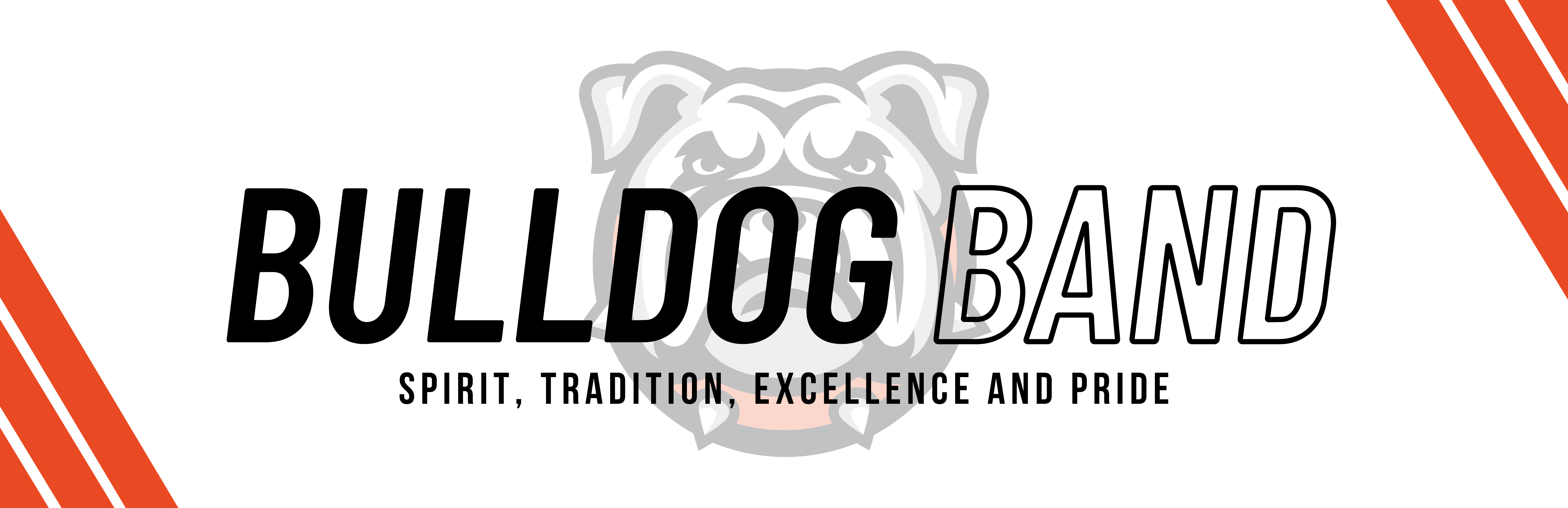 <p>bulldog band - spirit, tradition, excellence and pride</p>