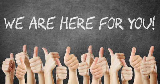 <p>We Are Here For You!</p>